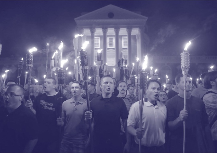 Far-Right demo in Charlottesville USA